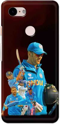 NDCOM Back Cover for Google Pixel 3 MS Dhoni Maahi Thala Printed