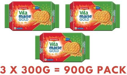 BRITANNIA Vita Marie Gold Biscuits Chai Time Biscotti Biscuit