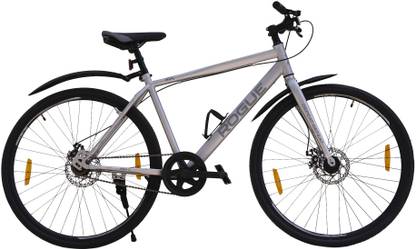 HRX Rogue with Dual Disc Brakes 85% Assembled 700C T (inch) Hybrid Cycle/City Bike