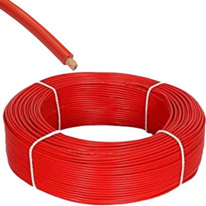 LionBolt Copper 6 sq/mm Red 50 m Wire
