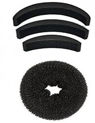 navjai Puff Hair Bun Maker, Invisible Hair Styling,Sponge Bump Up Insert Base Donut Bun Bun