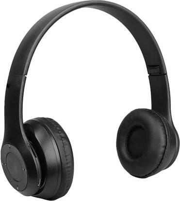 G2L Wireless Bluetooth Portable Headphones with Mic, Stereo Fm ,Memory Card Support Bluetooth & Wired Gaming