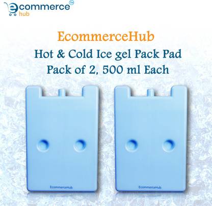 Ecommercehub Hot & Cold Ice Gel Pack, Ice Bag, Slim Unique Design Ice Gel Pack,Reusable Washable Easy to Use Gel Pack Hot & Cold Pack