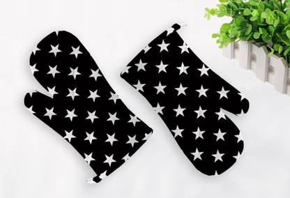 OASIS Black Cotton Kitchen Linen Set