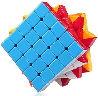 Saunidh 4X4 High Speed Stickerless Speedy Rubik Magic puzzle high speed cube
