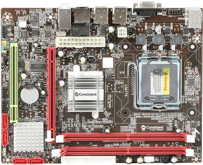 Consistent CTMBG41003 LGA 775Socket ATX Intel G41 Chipset DDR3 Motherboard for Desktop