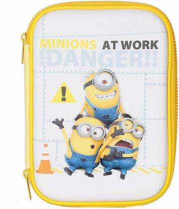 TIDDHI 3D Designer New Minion Embossed Pencil Box Minion Art EVA Pencil Box