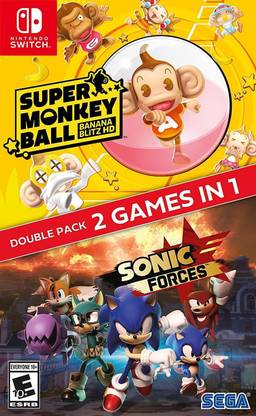 Sonic Forces + Super Monkey Ball: Banana Blitz HD Double Pack (Nintendo Switch)