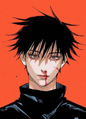 Fushiguro Megumi Jujutsu Kaisen Anime Series Hd Matte Finish Poster Paper Print