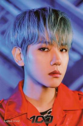 Exo K-Pop Boy Band Kai Baekhyun South Korean Group Matte Finish Poster Paper Print