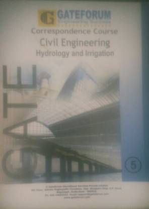 Gateforum Civil Engineering Hydrology And Irrigation Correspondence Course Module No 5