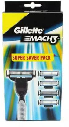 Gillette mach 3 super saver pack, Men