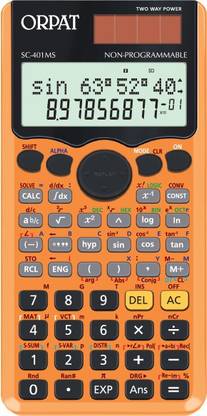 ORPAT SC - 401MS NON PROGRAMMABLE WITH 2 LINE DISPLAY Scientific  Calculator