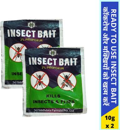 RATPHOS Insect Killer Bait| Kills Cockroach Files Ants | Propoxur Based