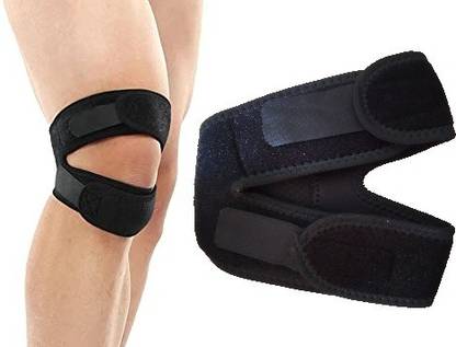 TIMA Scientist Developed X-Shaped Dual Patella Compression Adjustable Knee Strap Knee Support