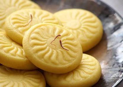 SundarLaxmi Organics Kesar Peda Sweets | World Famous Kesar Peda | Peda Mithai Pouch