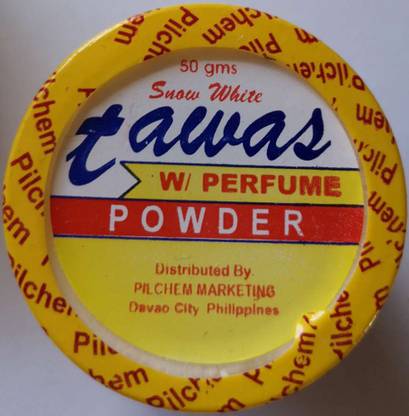 tawas Perfumed Snow White Powder