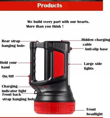 DMCEF dm-2661 led Torch