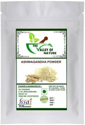 The Valley OF NATURE ASHWAGANDHA (WITHANIA SOMNIFERA) POWDER 400 GM (400 g)
