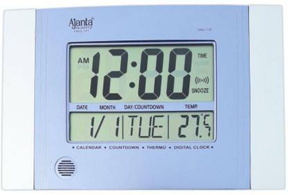 AJANTA Digital 10 cm X 19.5 cm Wall Clock