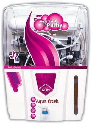 Aqua Fresh audi RED ro uv uf tds mineral 12 L 12 L RO + UV + UF + TDS Water Purifier