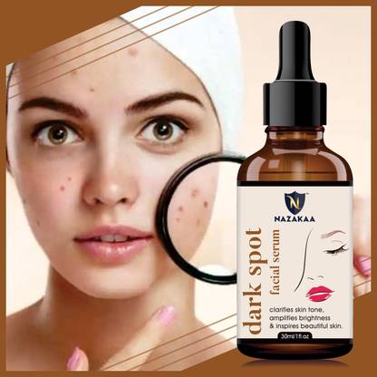 नज़ाका डार्क स्पॉट रिमूवर सीरम, पिंपल मार्क्स, एक्ने स्कार्क, पिग्मेंटेशन और ब्लेमिश रिमूवल