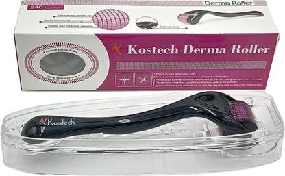 Kostech Derma Roller 2.5mm 540 Titanium Alloy Micro Needles Treating Acne Scars Wrinkles Blackheads
