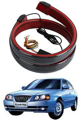 AYW LED Multicolour Trunk Roof Wing Car Spolier Strip Light For Elantra-2004 Car Spoiler