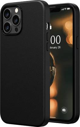 Caseex Back Cover for Apple iPhone 13 Pro Max, Premium Leather Back Cover For iPhone 13 Pro Max