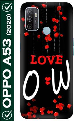 FULLYIDEA Back Cover for OPPO A53, OPPO CPH2127, OPPO CPH2131, Letter O, Alphabet O, Name O, Letter O