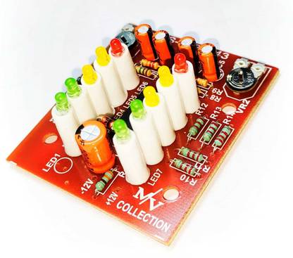 M V COLLECTION STEREO VU METRE 10 LED HIGH QUALITY FOR PROFFESTIONAL AMPLIFIERS Electronic Components Electronic Hobby Kit