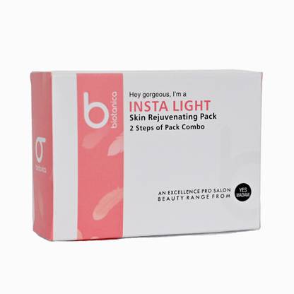 YES MADAM Insta Light Skin Rejuvenating Cleaning 2 Steps Facial Kit