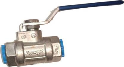 flowjet SS Ball Valve 1/2 inch (15MM) Heavy Duty For Air, Liquid & Gas Application. Ball Valves
