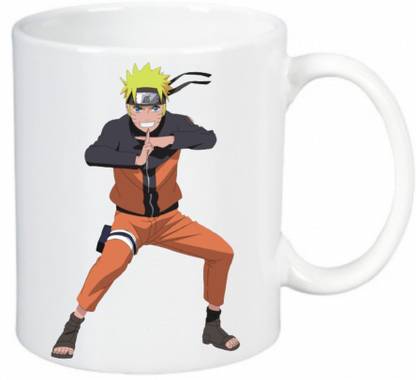 Krafterz Coffee | Naruto Print | 350 ML Ceramic Coffee Mug