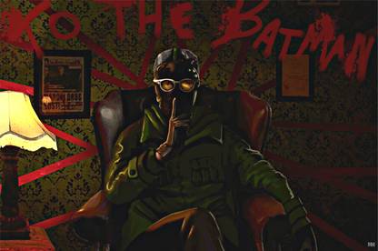 The Batman 2022 Riddler Poster 300 GSM Photographic Paper