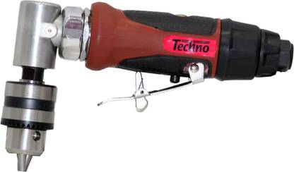 Digital Craft Techno 3/8 '' Pneumatic Tweezers Power Tools Drill Chuck Air Right Angle Drills High Quality Air Drilling Machines Angle Drill
