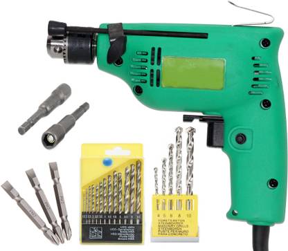 Digital Craft 10mm Electric Drill 3000rpm Mini Hand Drill Machine Screwdriver 480W Drilling Machine Wood Metal Work With Power Tool Accessories Pistol Grip Drill