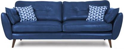 WERFO Gin Leatherette 3 Seater  Sofa