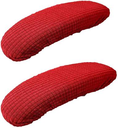 Street27 Elastic Chair Armrest Covers Office Chair Elbow Arm Rest Protector Red Elbow Support