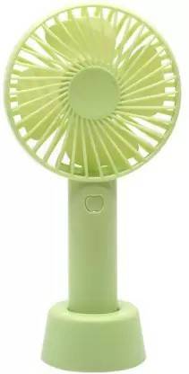 QWICK CLICK Portable Rechargeable Table 40 Degree Oscillating Fans Portable Neck Fan USB Fan