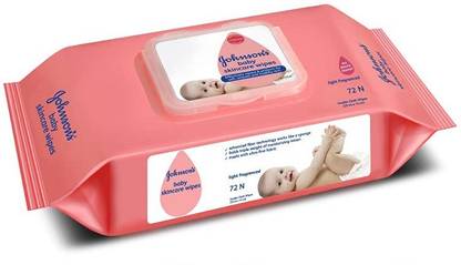 JOHNSON'S Baby Skincare Wipes (72 Wipes)