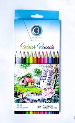 DOMS C3 Triangular Shaped Color Pencils
