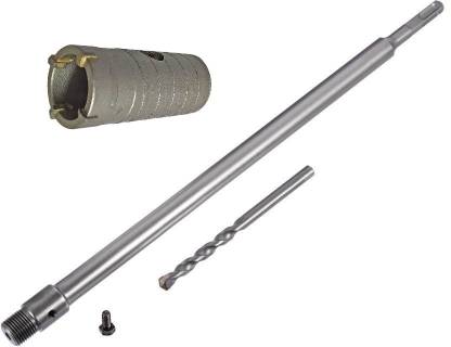 Inditrust 35mm SDS Plus Shank Hole Saw Cutter WITH 400mm rod Concrete Cement Stone Wall Punch Reamer Air Conditioner Punch Hollow Drill Bit