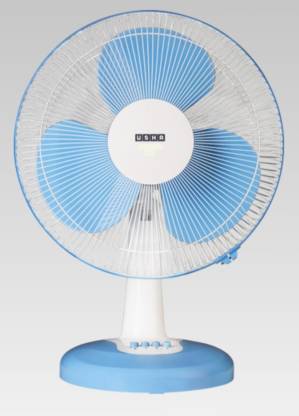 USHA USHA MIST AIR(BLUE COLOUR) 400 mm 3 Blade Table Fan