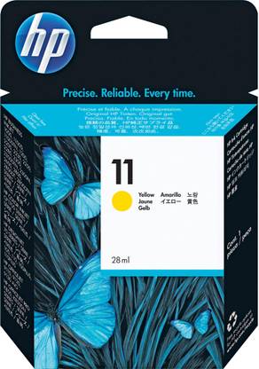HP GENUIN 11/C4838A Yellow Ink Cartridge