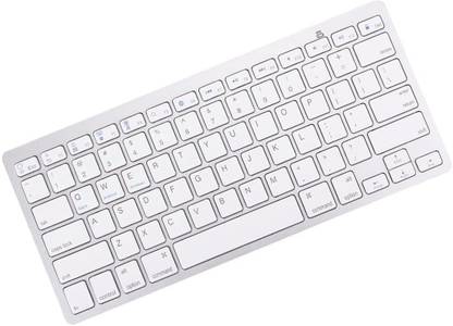 All mobile solution Bluetooth Keyboard, BK-3001 Keyboard for Android, Windows, Mac(AMS-KBD-0233) Wireless Standard Desktop Keyboard Compatible with Desktop, Laptop, Mac