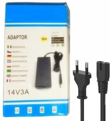 GoodsBazaar 14 Volt 3 Amp 42 Watt Adaptor AC to DC SMPS Power Supply Adapter Charger 14V 3A 42 W Adapter