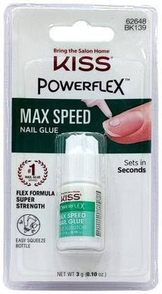 KISS Maximum Speed Nail Glue Super Strength 0.10 oz