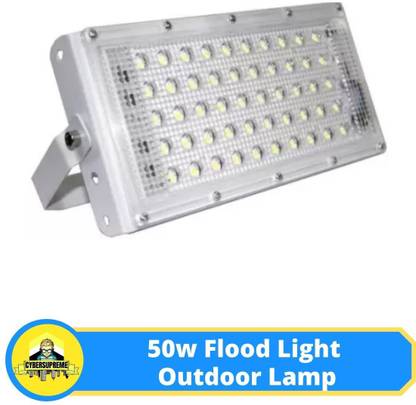 CyberSupreme 50WATT Flood Light Brick Ultra Bright lens Led Flood Light Flood Light Outdoor Lamp