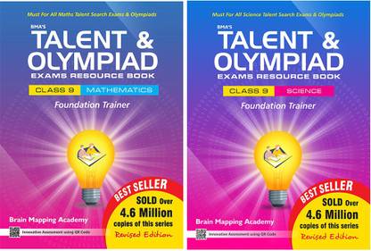 BMA's Talent & Olympiad Exams Resource Book-Math And Science, Class-9